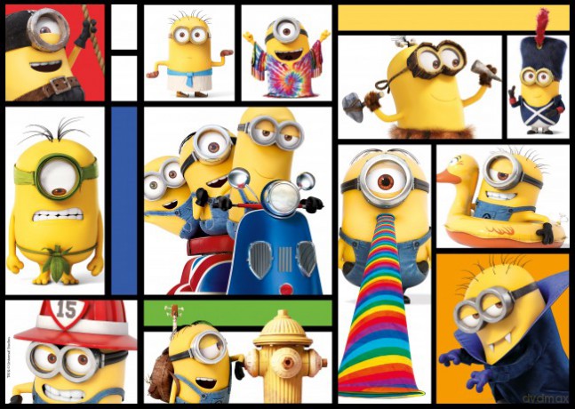 CLEMENTONI 1000 el. Minionki [PUZZLE]