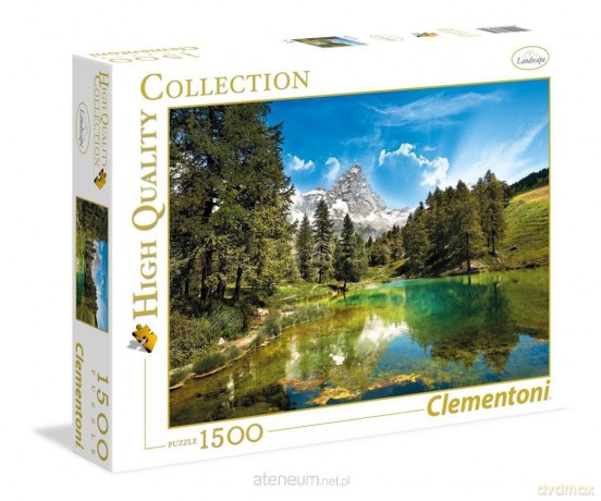 CLEMENTONI 1500 el. HQ Blue Lake [PUZZLE]