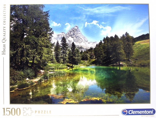 CLEMENTONI 1500 el. HQ Blue Lake [PUZZLE]