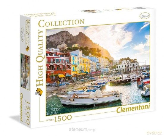 CLEMENTONI 1500 el. HQ Capri [PUZZLE]