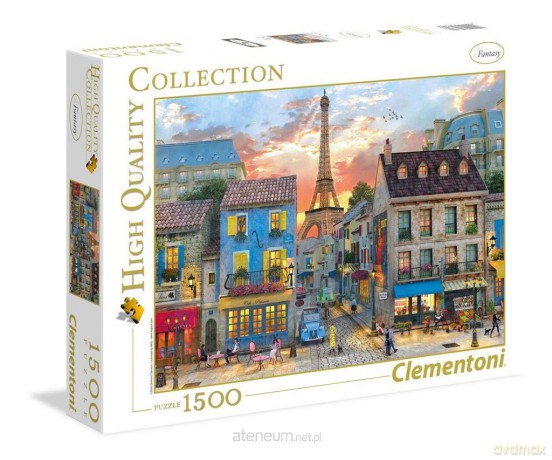 CLEMENTONI 1500 el. HQ Street of Paris [PUZZLE]