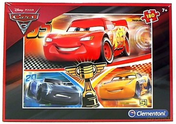 CLEMENTONI 180 el. Auta 3 (Disney) [PUZZLE]