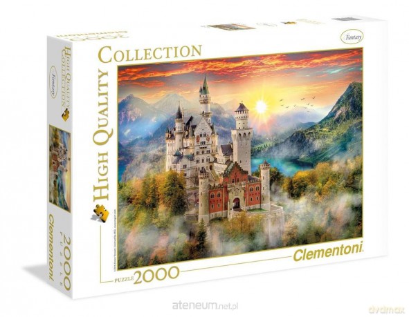 CLEMENTONI 2000 el. HQ Neuschwanstein [PUZZLE]