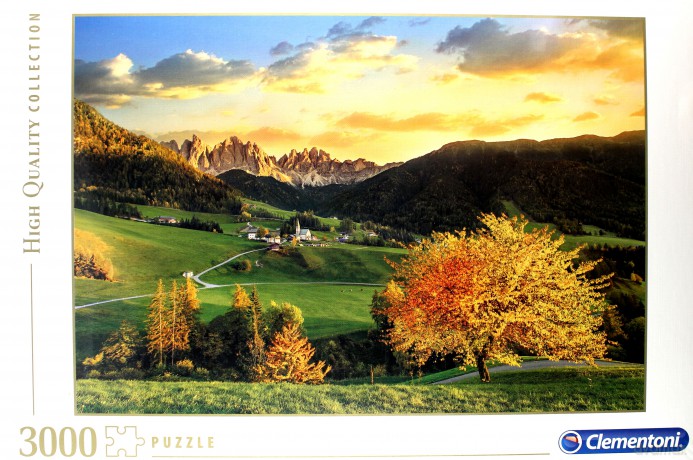 CLEMENTONI 3000 el. HQ The Alps [PUZZLE]