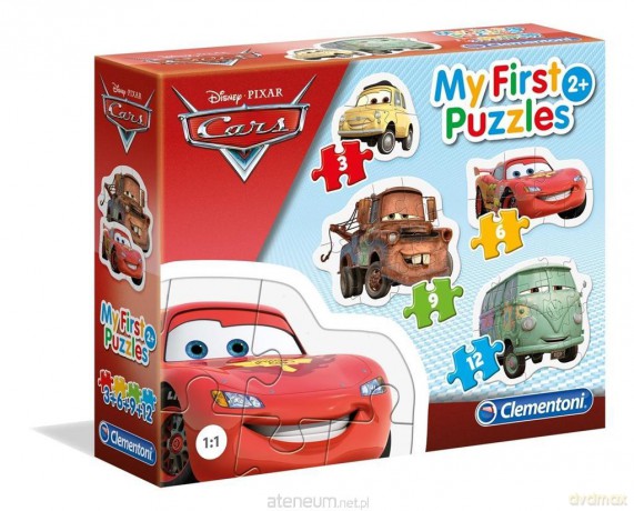 CLEMENTONI Moje Pierwsze Puzzle Auta [PUZZLE]