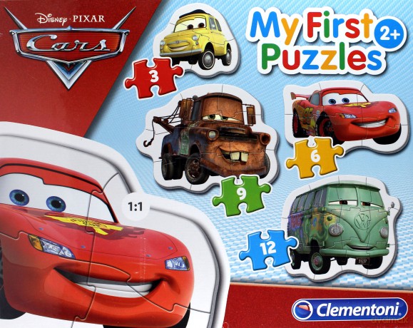 CLEMENTONI Moje Pierwsze Puzzle Auta [PUZZLE]