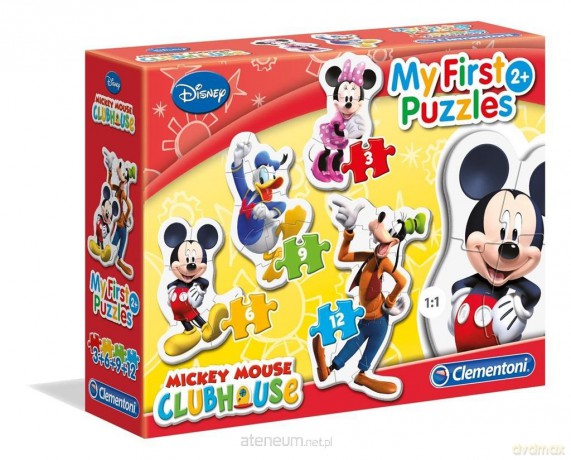 CLEMENTONI Moje Pierwsze Puzzle Myszka Miki [PUZZLE]