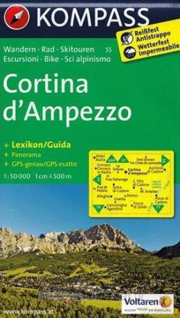 Cortina D'Ampezzo 1:50 000