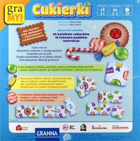 Cukierki [GRA PLANSZOWA]