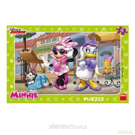 DINO 15 el. Ramkowe Minnie na Montmartre [PUZZLE]