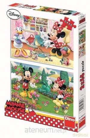 DINO 2x66 Pracowita Minnie [PUZZLE]
