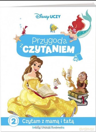 Disney uczy książeczka. Przygoda z czytaniem [KSIĄŻKA]