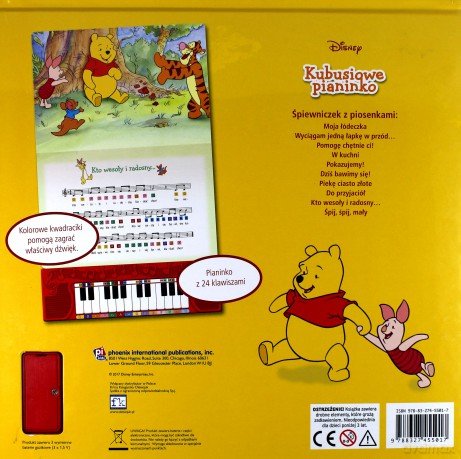 Disney. Kubusiowe pianinko [KSIĄŻKA]