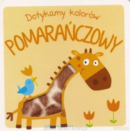 Dotykamy kolorów. Pomarańczowy [KSIĄŻKA]