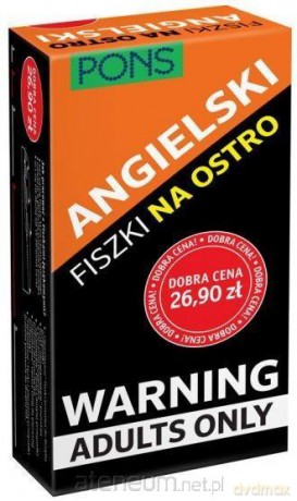 Fiszki na ostro. Angielski [KSIĄŻKA]