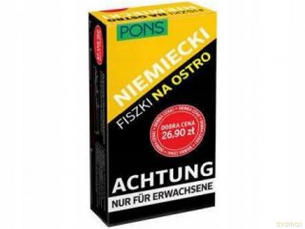 Fiszki na ostro. Niemiecki [KSIĄŻKA]
