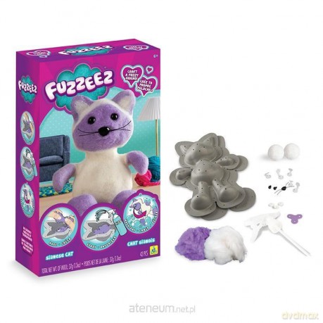 Fuzzeez Zrób pluszowego zwierzaka - Kotek