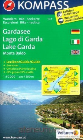 Gardasee/Lago di Garda/Lake Garda 1:50 000