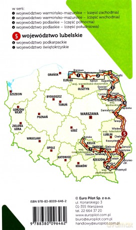 Green Velo. Województwo lubelskie 1:100 000