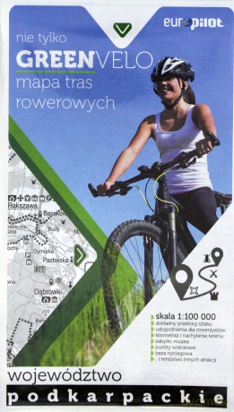 Green Velo. Województwo podkarpackie 1:100 000