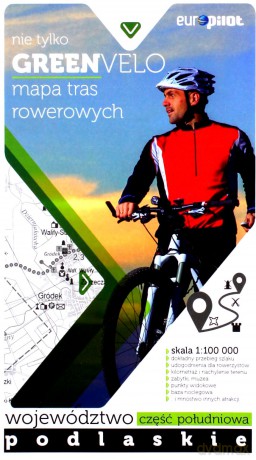 Green Velo. Województwo podlaskie część południowa 1:100 000