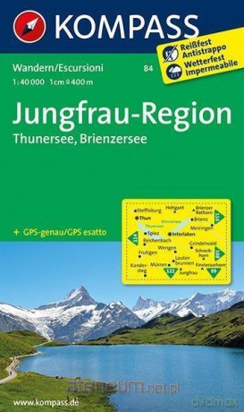 Jungfrau-Region 1:50 000