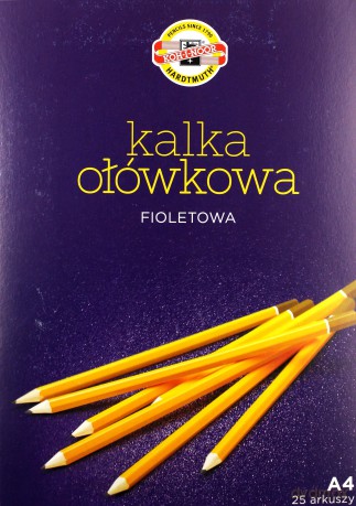 Kalka ołówkowa A4/25 arkuszy
