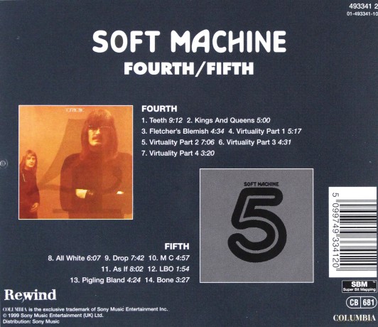 Soft Machine: Fourth/Fifth [CD]