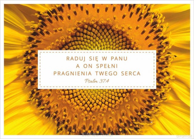Kartka - Raduj się w Panu