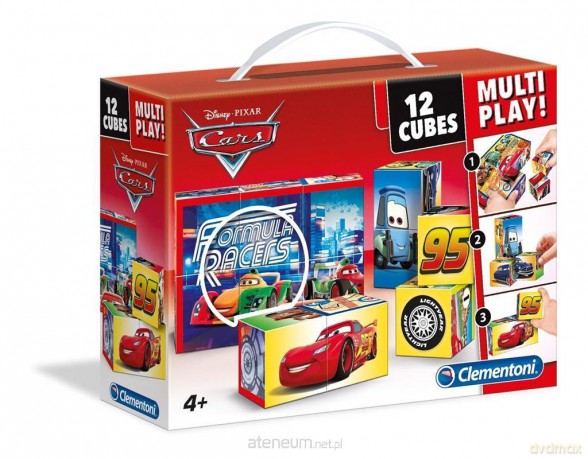 Klocki 12 Multiplay Auta [KLOCKI]