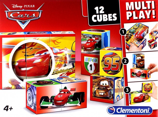 Klocki 12 Multiplay Auta [KLOCKI]