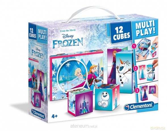Klocki 12 Multiplay Kraina Lodu [KLOCKI]