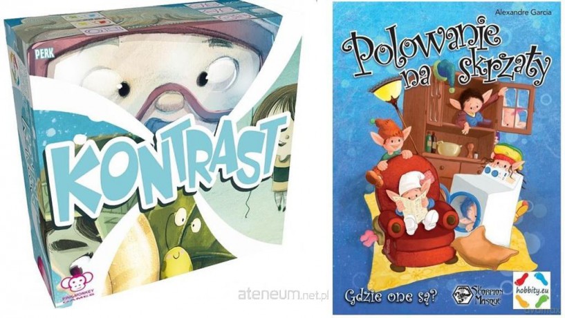 Kontrast + Polowanie na skrzaty za 1 zł [GRA PLANSZOWA]