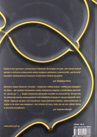 Korekta aparatu gry skrzypka lekcja po lekcji - Sławomir Tomasik [KSIĄŻKA]
