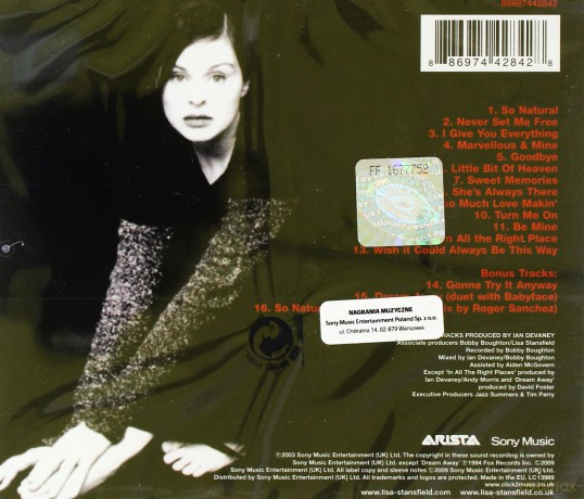 Lisa Stansfield: So Natural [CD]