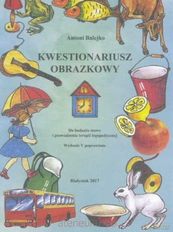 Kwestionariusz obrazkowy + karty mowy i wymowy [KSIĄŻKA]
