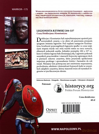 Legionista rzymski 284-337 - Ross Cowan [KSIĄŻKA]