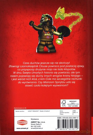 LEGO Ninjago. Święto umarłych [KSIĄŻKA]