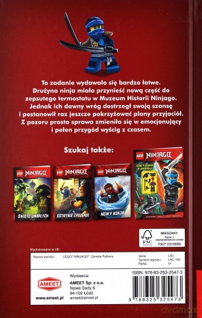 LEGO Ninjago. Zemsta Pythora [KSIĄŻKA]