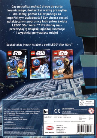 Lego Star Wars. Misja labirynty (Gwiezdne Wojny) [KSIĄŻKA]