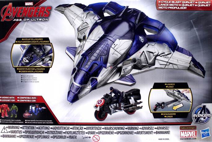 Marvel Avengers Cycle Blast Quinjet [FIGURKA]