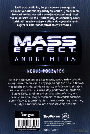 Mass Effect. Andromeda: Nexus początek - K. C. Alexander [KSIĄŻKA]