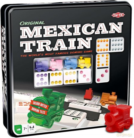 Mexican Train Tin Box [GRA PLANSZOWA]