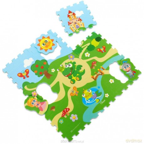 Miękkie puzzle Zamek [PUZZLE]