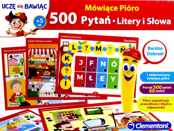 Mówiące Pióro 500 Pytań Wyrazy