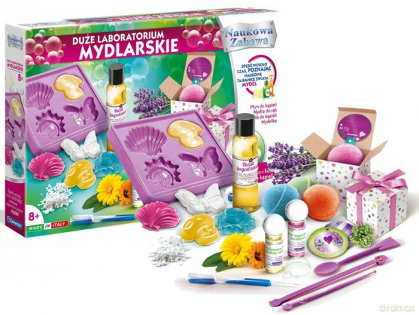 Clementoni - Duże Laboratorium Mydlarskie