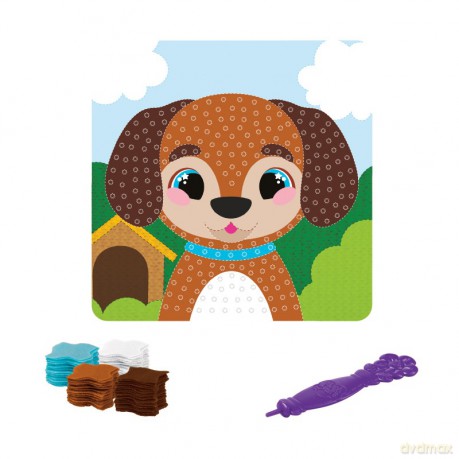 MyDesign Tkany obrazek - piesek