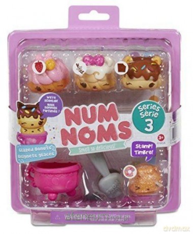 Num Noms Zestaw Startowy Series 3 - Glazed Donuts [FIGURKA]