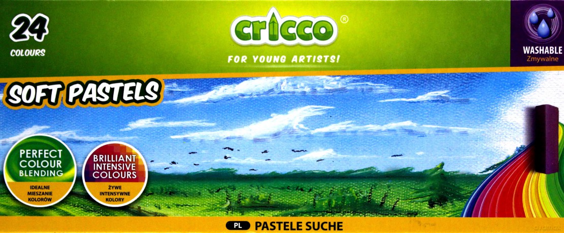 Pastele suche 24 kolory