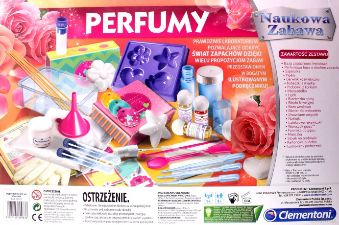 Naukowa zabawa. Perfumy